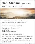 eine Anzeige