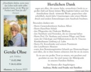 eine Anzeige