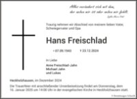 eine Anzeige