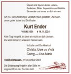 eine Anzeige